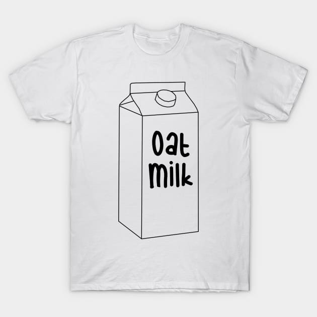 Oat Milk T-Shirt by edajylix